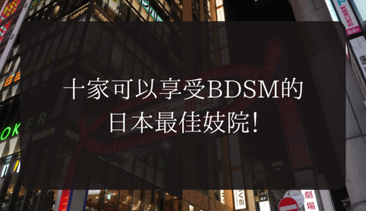 十家可以享受BDSM的日本最佳妓院！